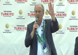 Muharrem İnce Rize'de konuştu